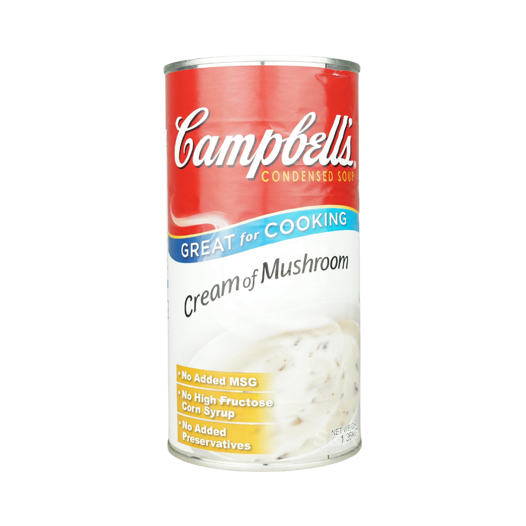 Campbell Cream of Mushroom Condensed Soup 1.36kg
